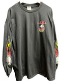 Vintage 1990s Biker LEMA Eagle long Sleeve Shirt
