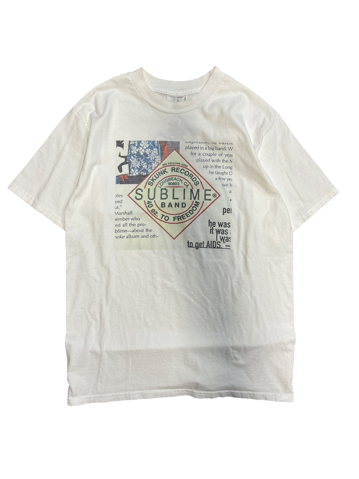 Vintage 1990s Sublime Tabasco Shirt Large