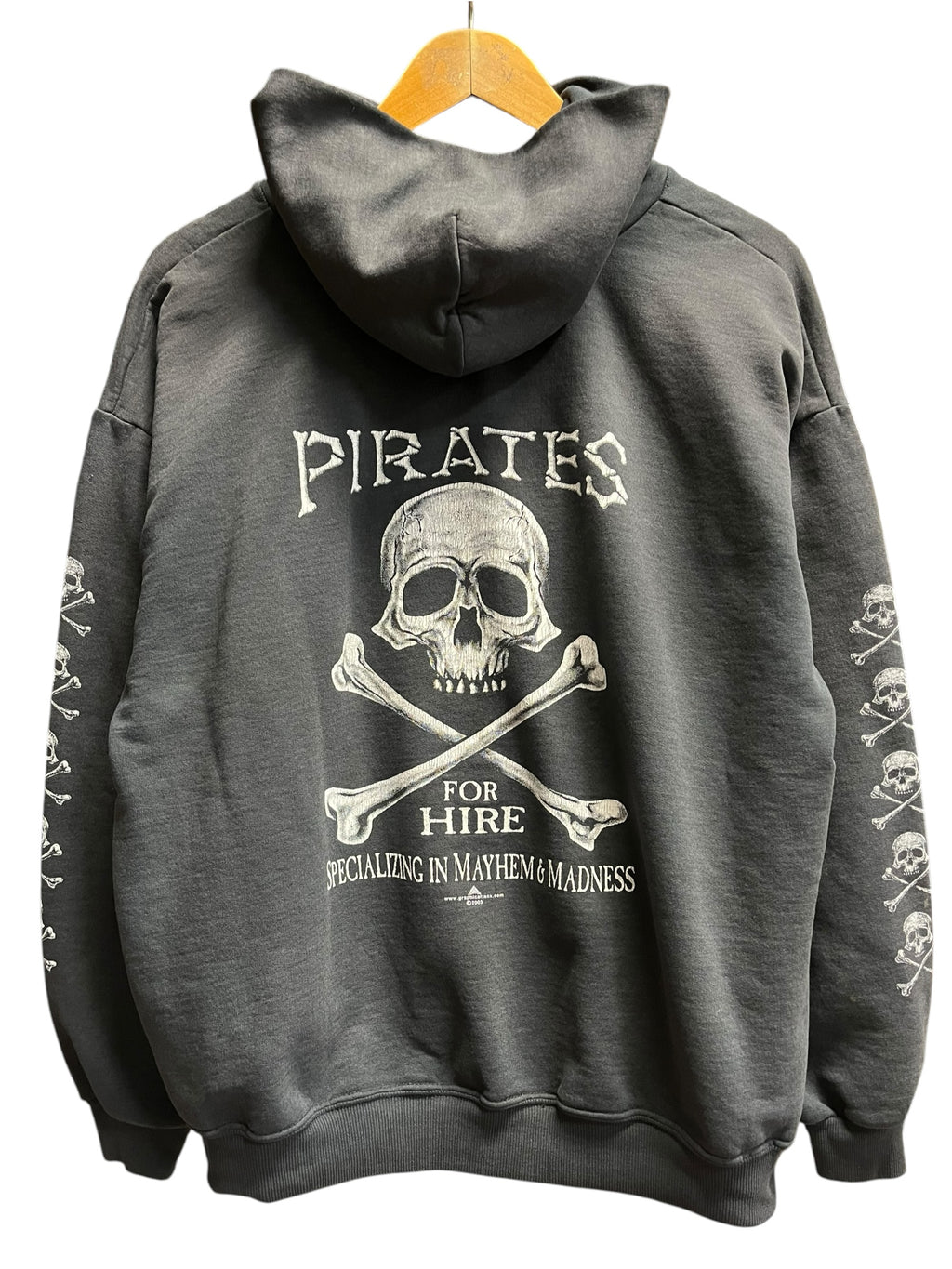Vintage 2000s Biker San Diego,CA Hoodie XL