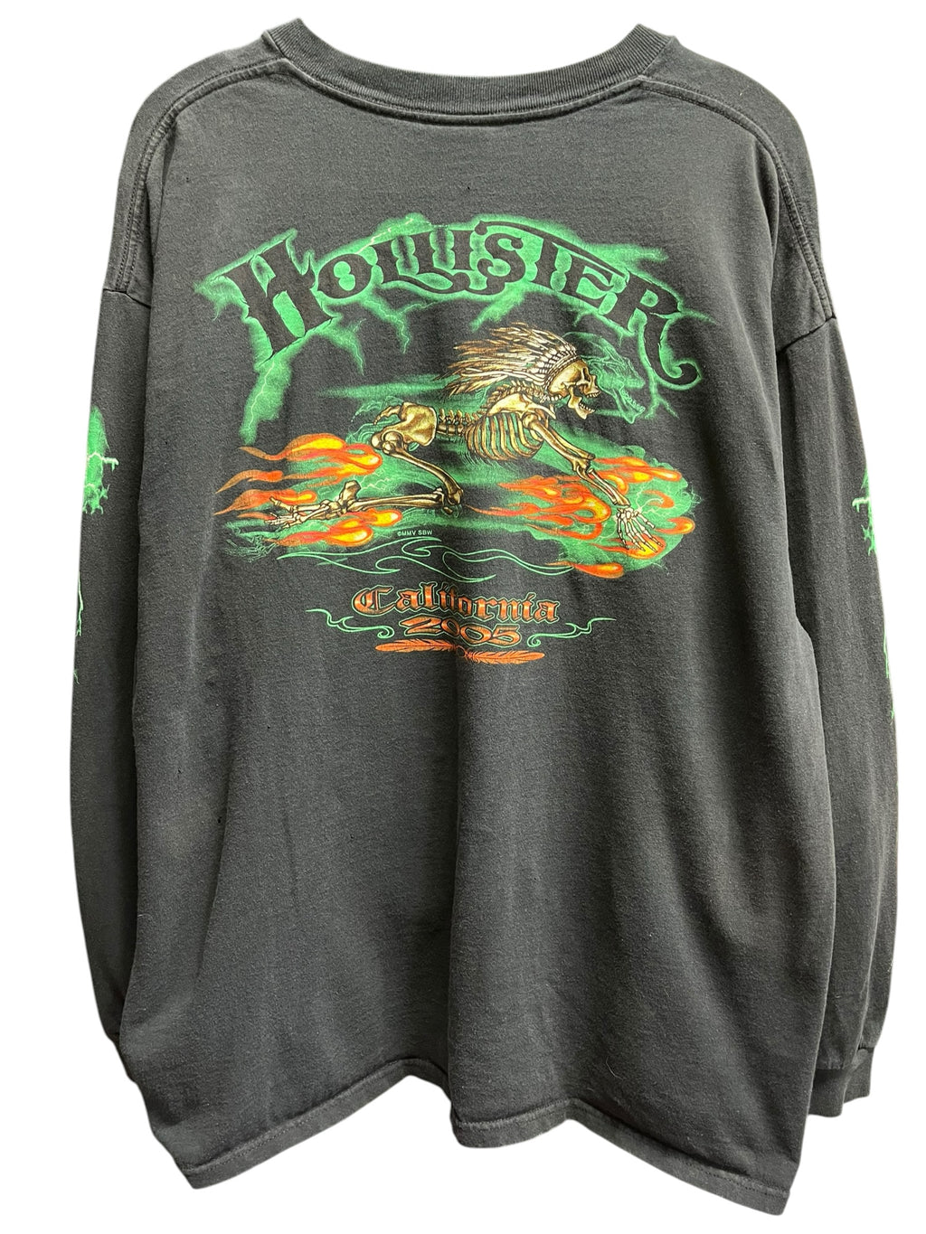 Vintage 2000s Biker California Long Sleeve Shirt 2XL