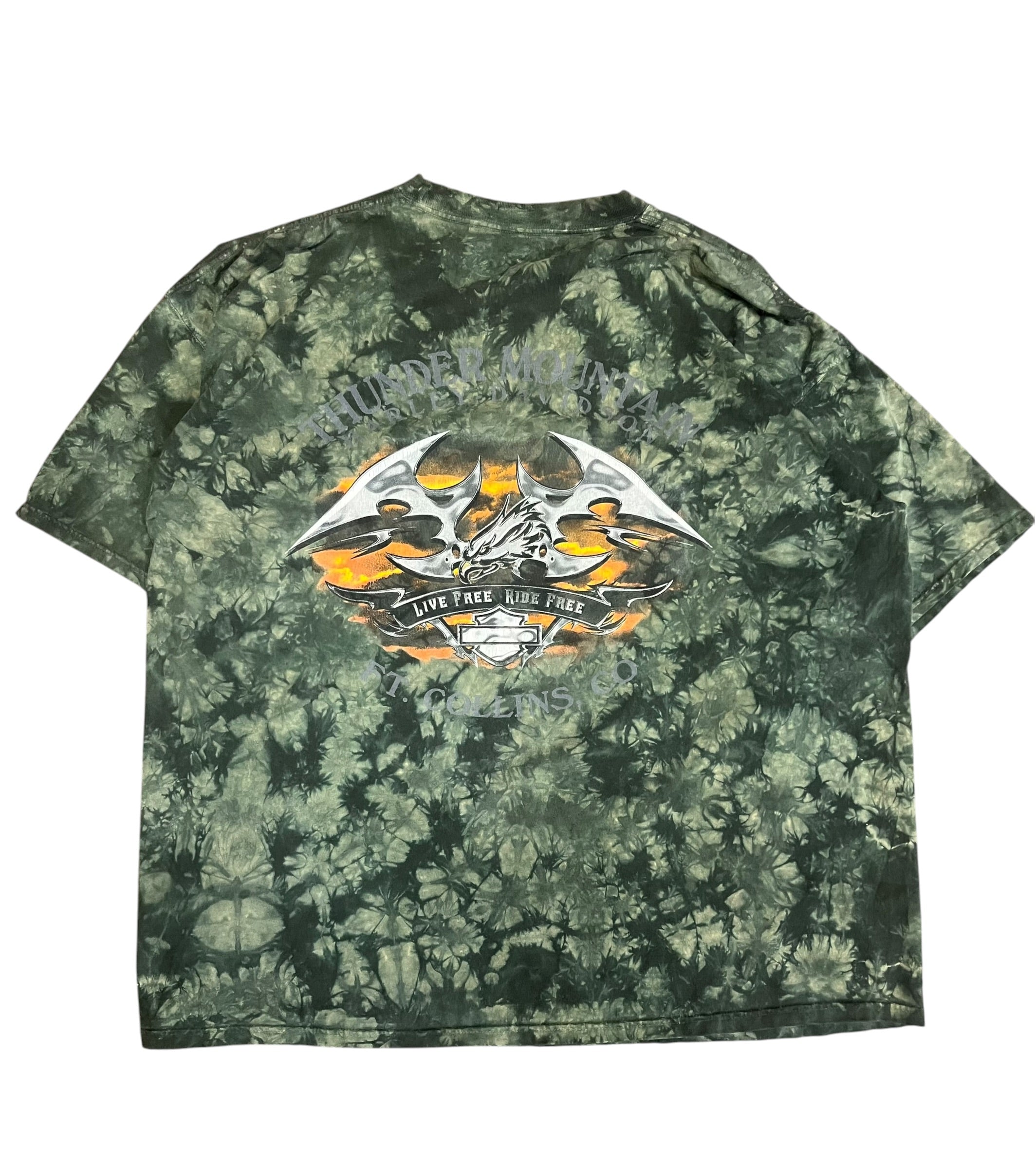 Vintage 2000s Harley Davidson FT.Collins,CO shirt 2XL