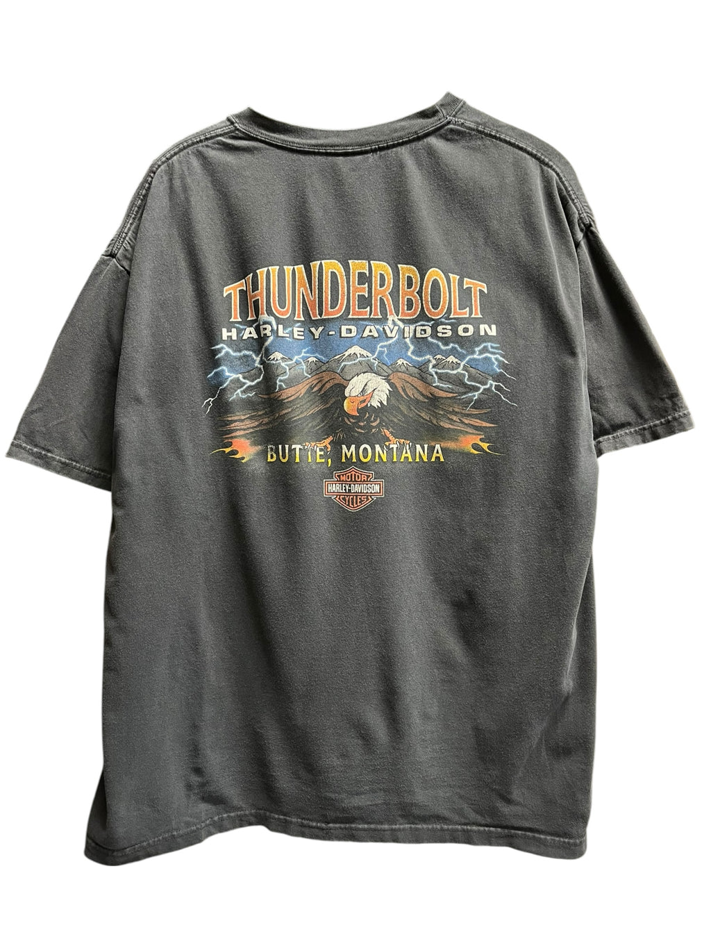 Vintage 1990s Harley Davidson Butte, Montana Shirt XL