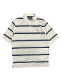 Vintage 2000s Green Striped Polo Golf Small