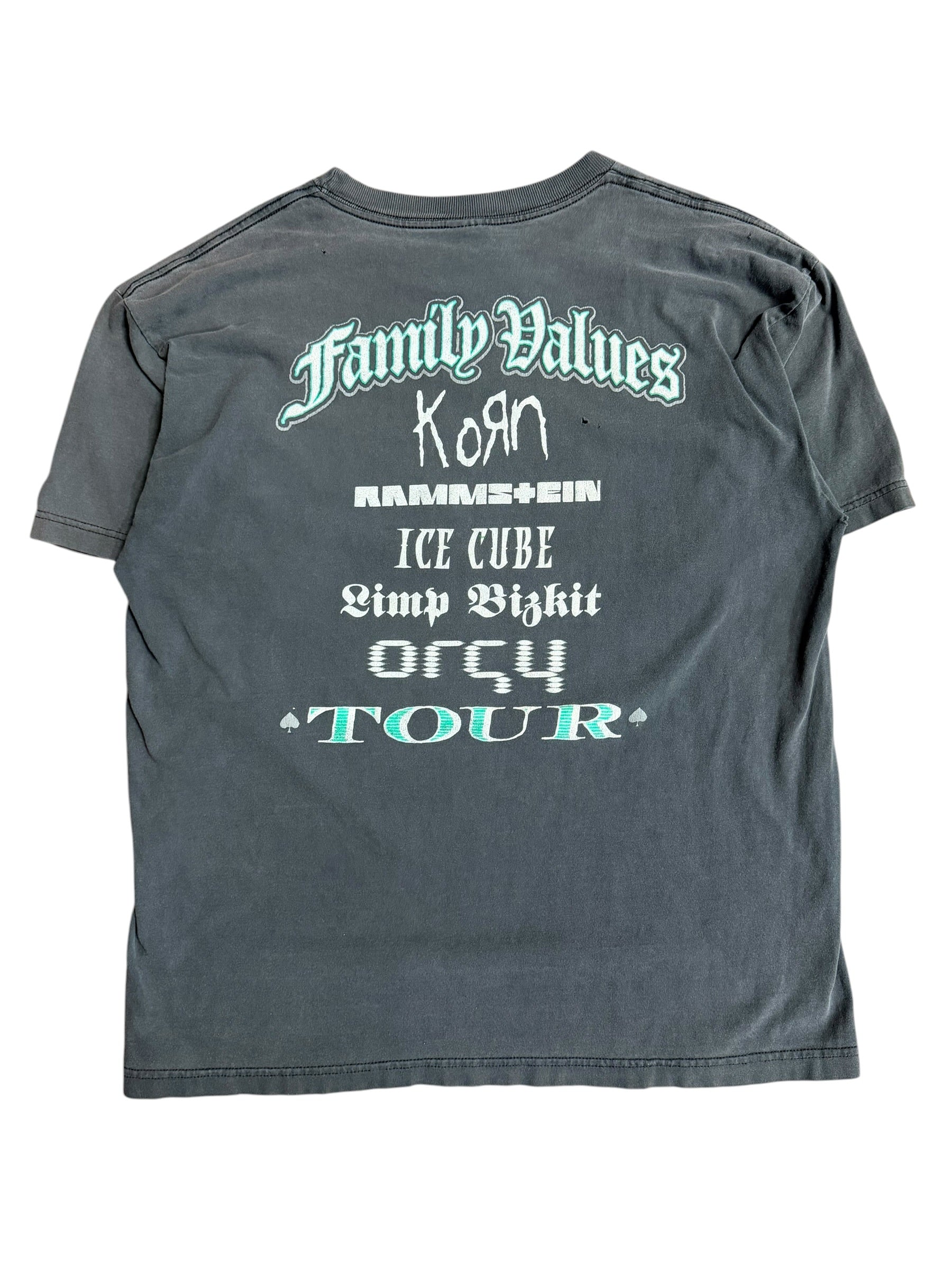 Vintage 1990s Family Values Korn Ice Cube Shirt XL