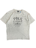 Vintage 2000s Grey Polo Shirt Medium
