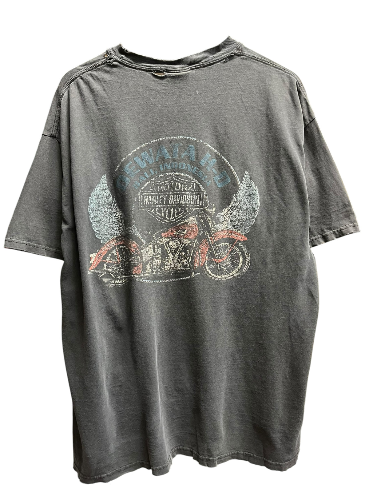 Vintage 2000s Harley Davidson Bali,Indonesia Distressed Shirt XL