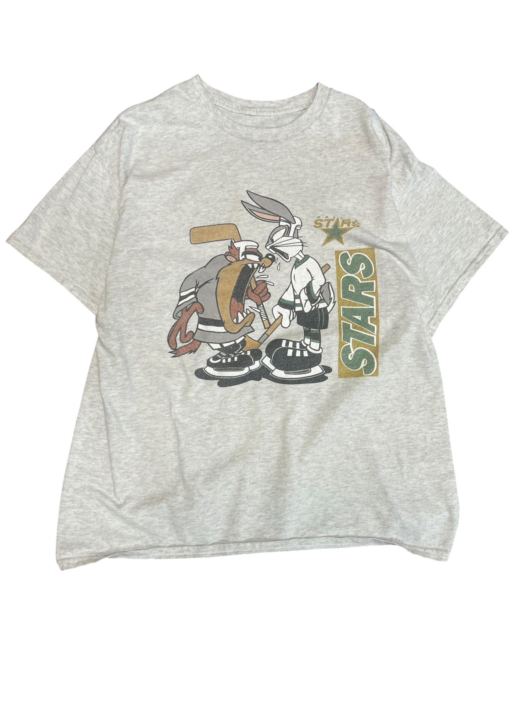 Vintage 90s Looney Toons Dallas Stars XL
