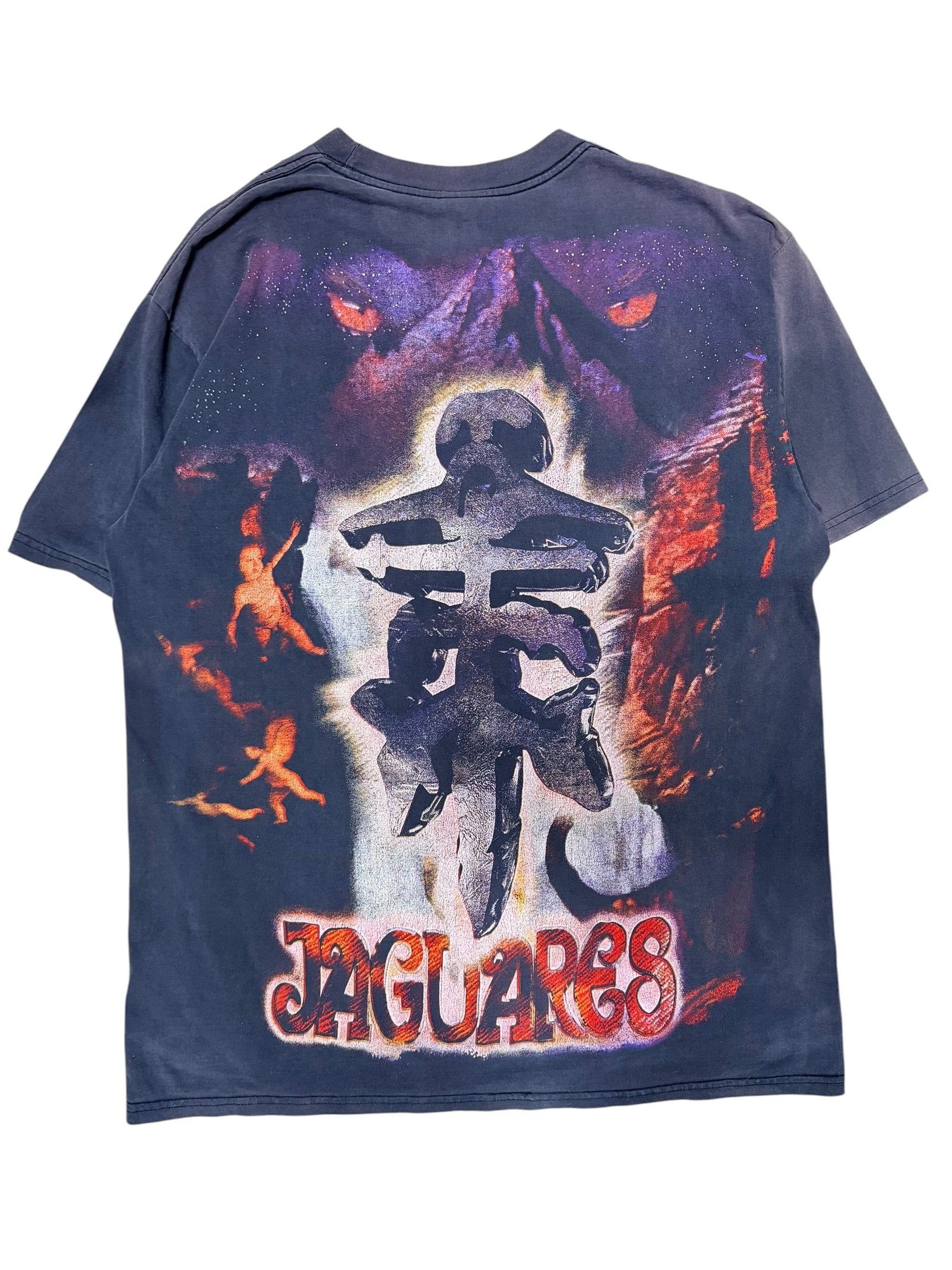 Vintage 1990s Jaguares Resurreccion All Over Shirt XL