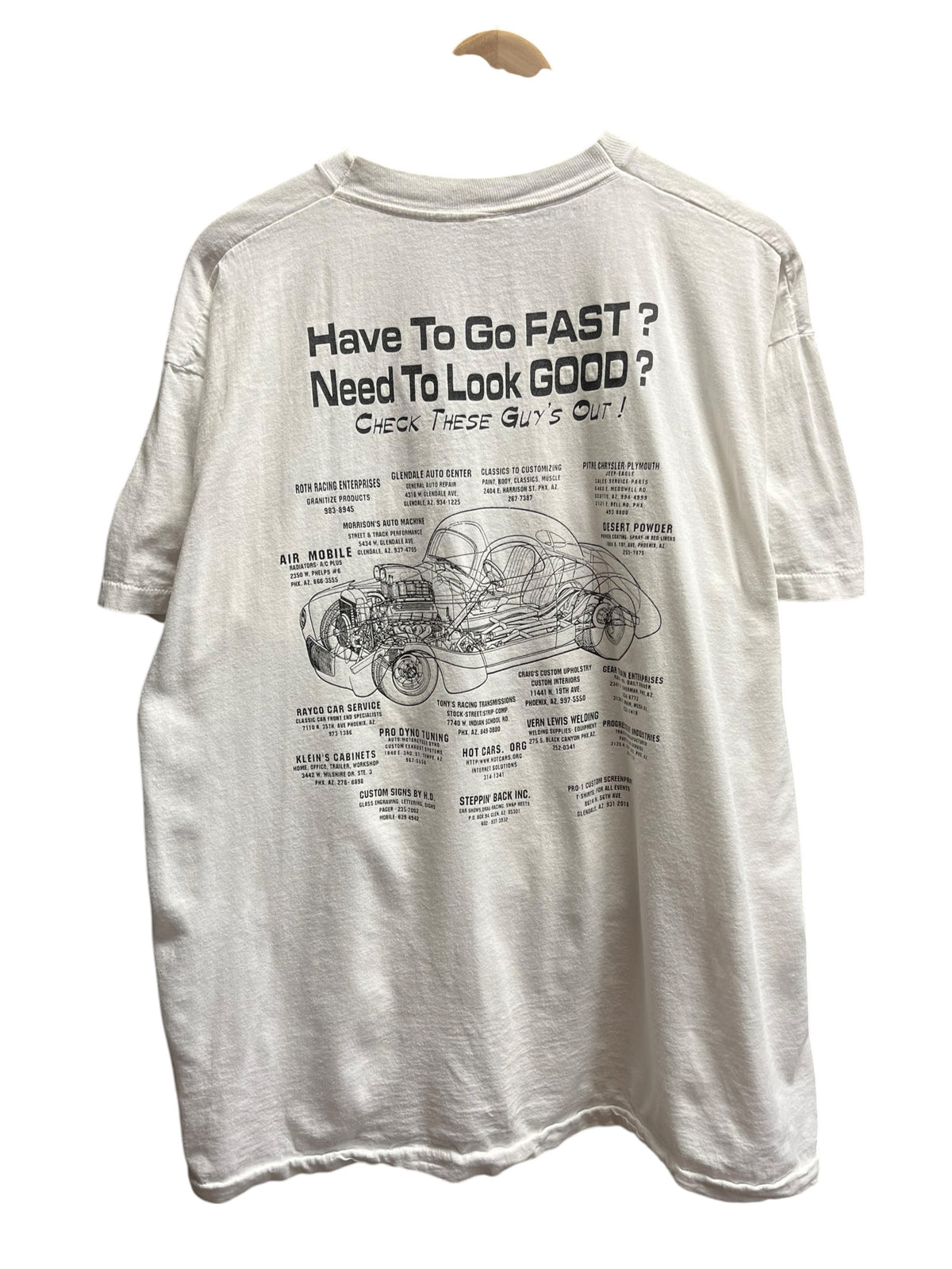 Vintage 1990s Racing Phoenix Arizona Shirt XL
