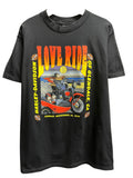 Vintage 1990s Harley Davidson Love Ride Glendale Shirt Large