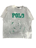 Vintage 2000s Paint Splatter Polo Shirt 2XL