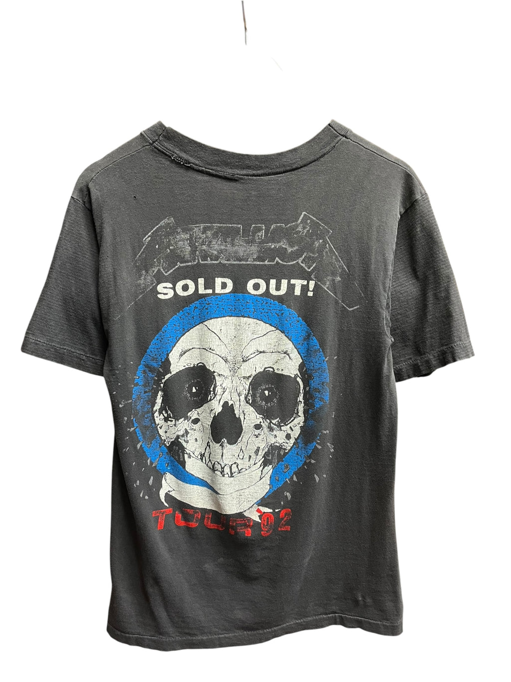 Vintage 1990s Metallica Sold Out Shirt Medium