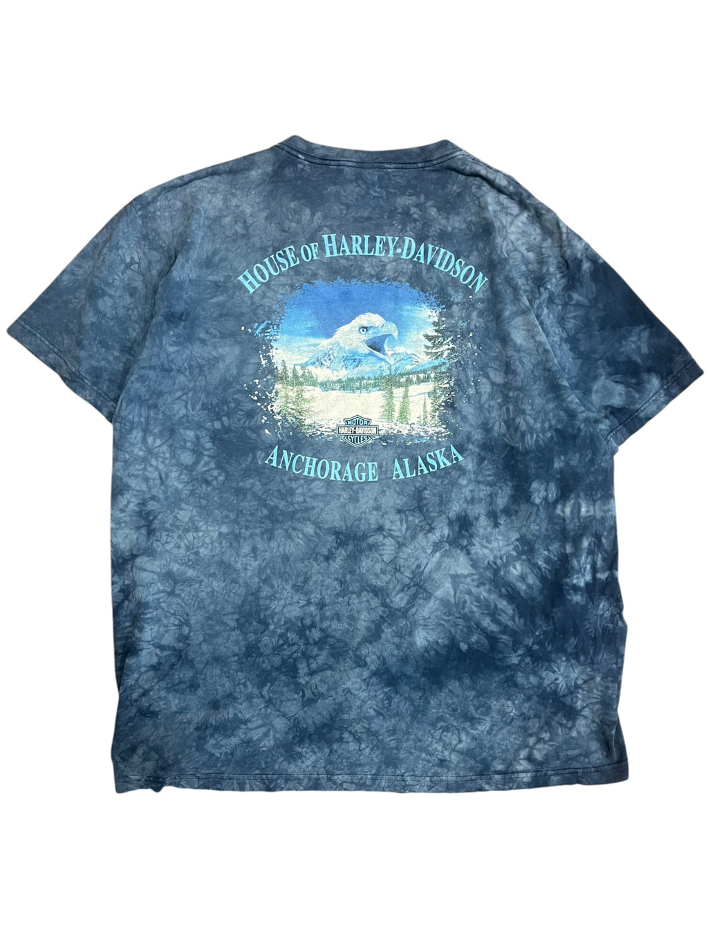 Vintage 2000s Harley Davidson Anchorage Alaska Shirt 2XL