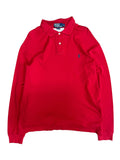 Vintage 2000s Red Polo Long Sleeve Large