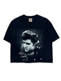 Vintage 1990s Elvis Presley Cropped Shirt Large
