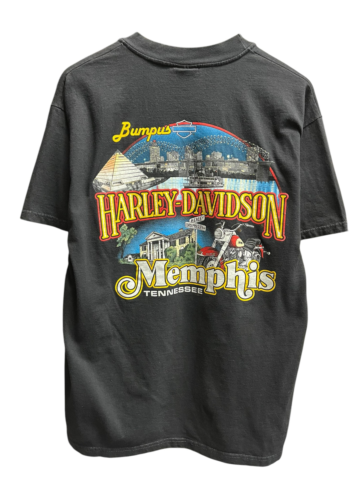 Vintage 1990s Harley Davidson Memphis Tennessee Shirt Large