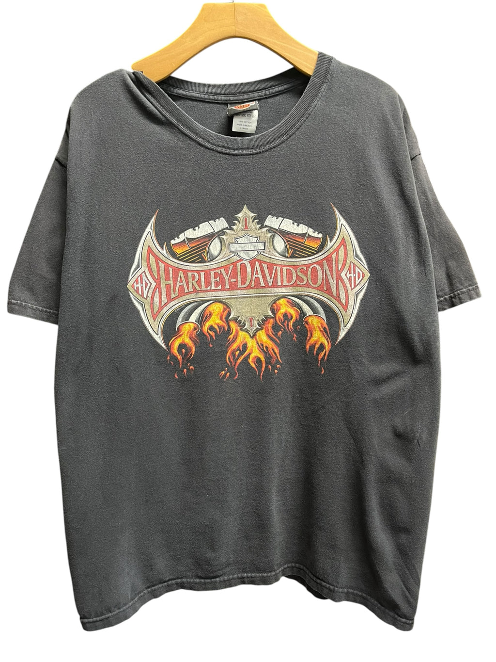 Vintage 2000s Harley Davidson Red Lodge Montana Shirt XL