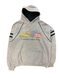 Vintage 1980s Harley Davidson The Legend Takes Wing Hoodie Large