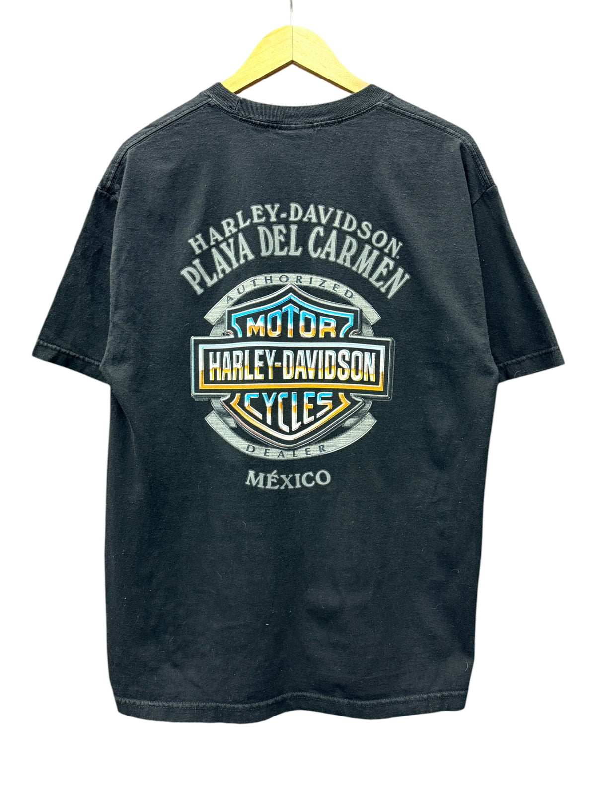 2010s Harley Davidson Playa Del Carmen Mexico Shirt Large