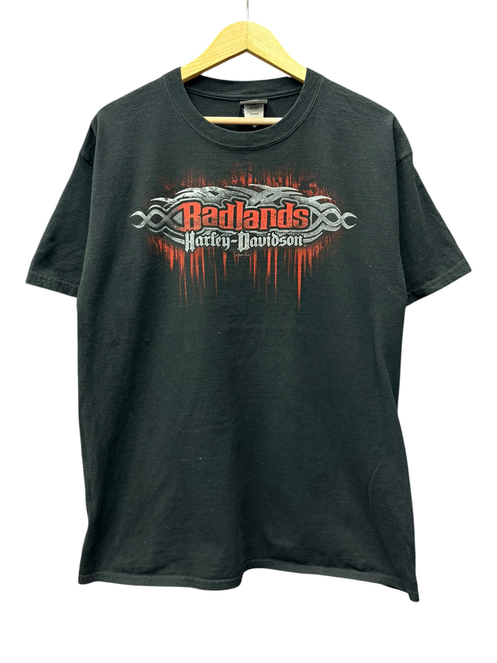 Vintage 2000s Harley Davidson Wall, South Dakota Shirt Large