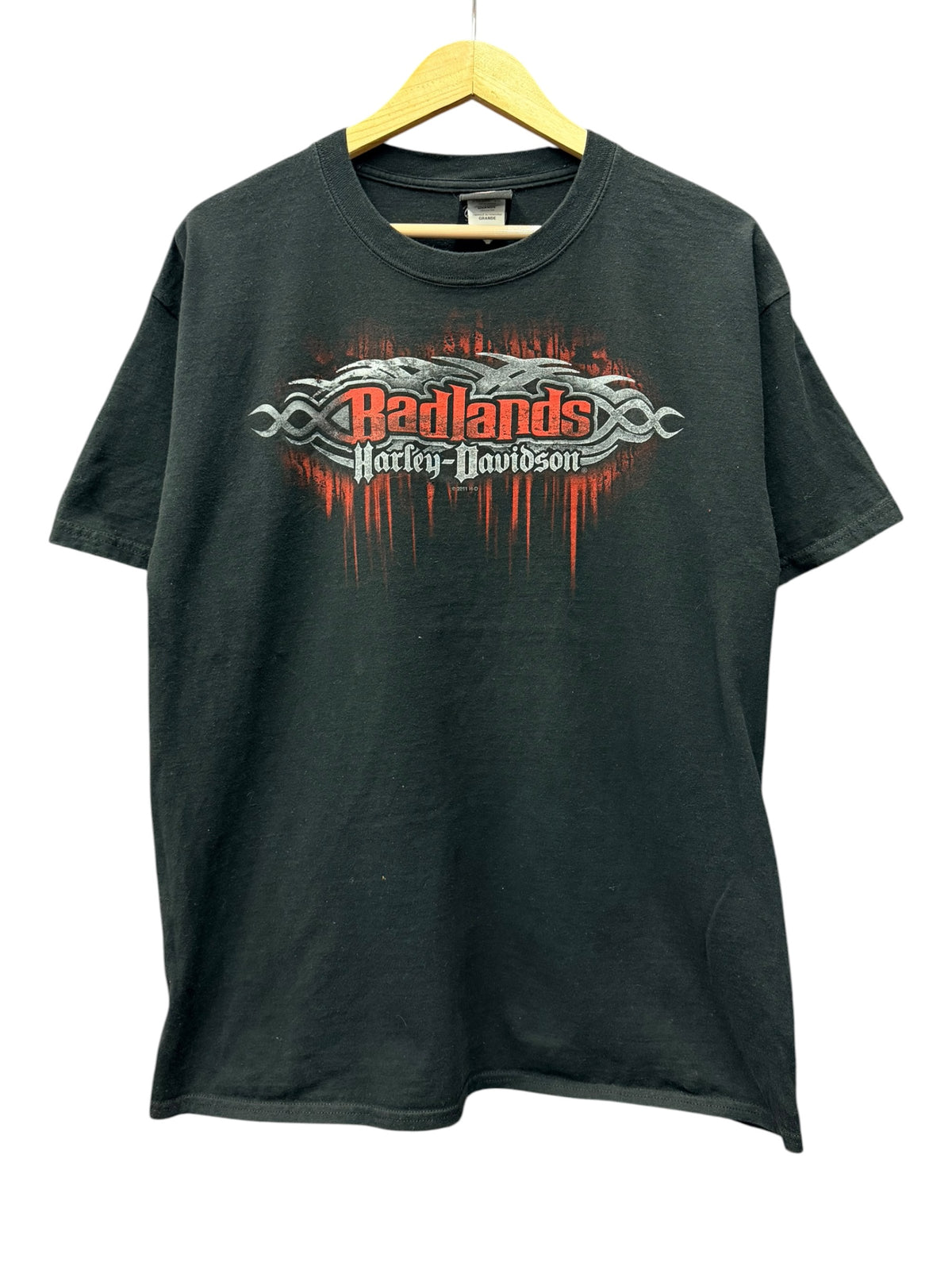 Vintage 2000s Harley Davidson Wall, South Dakota Shirt Large