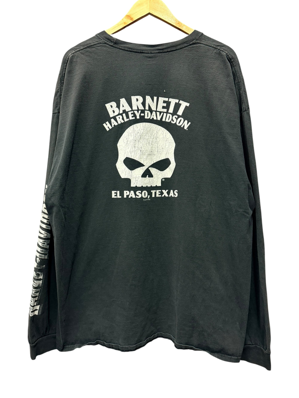 Vintage 2000s Harley Davidson El Paso, TX Long Sleeve Shirt 3XL