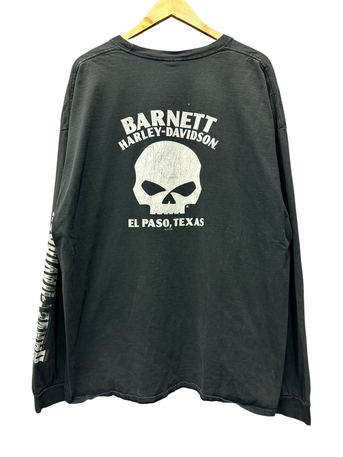 Vintage 2000s Harley Davidson El Paso, TX Long Sleeve Shirt 3XL