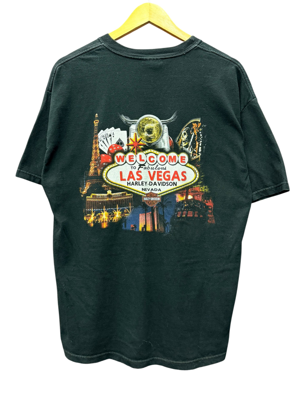 Vintage 2000s Harley Davidson Las Vegas, NV Shirt Large