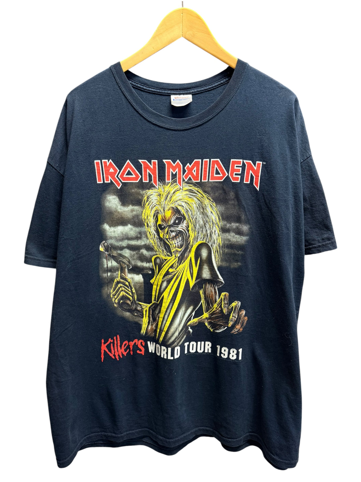 Vintage 2000s Iron Maiden Killers World Tour Shirt 2XL