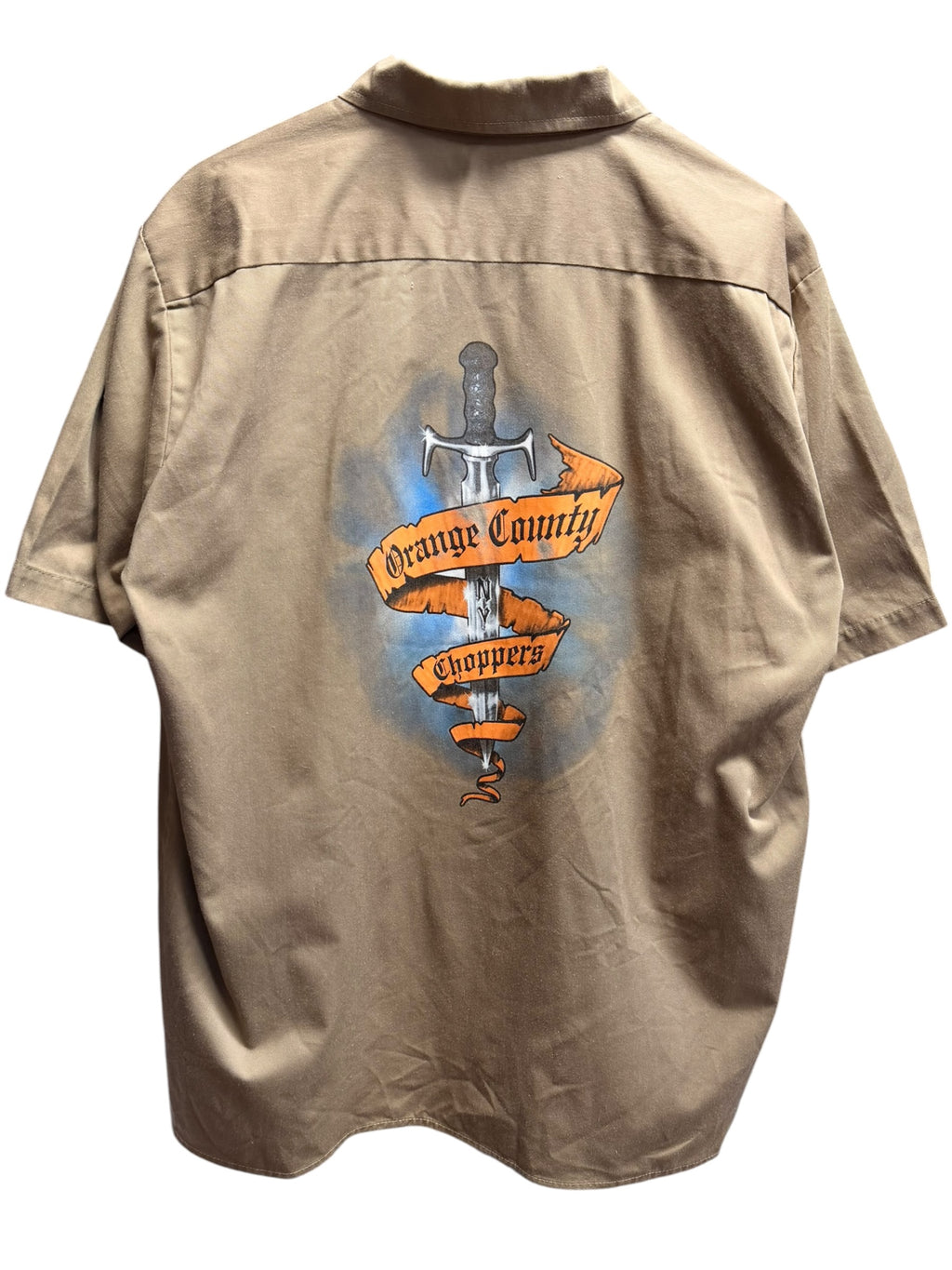 Vintage 2000s Orange County Choppers Button Up XL