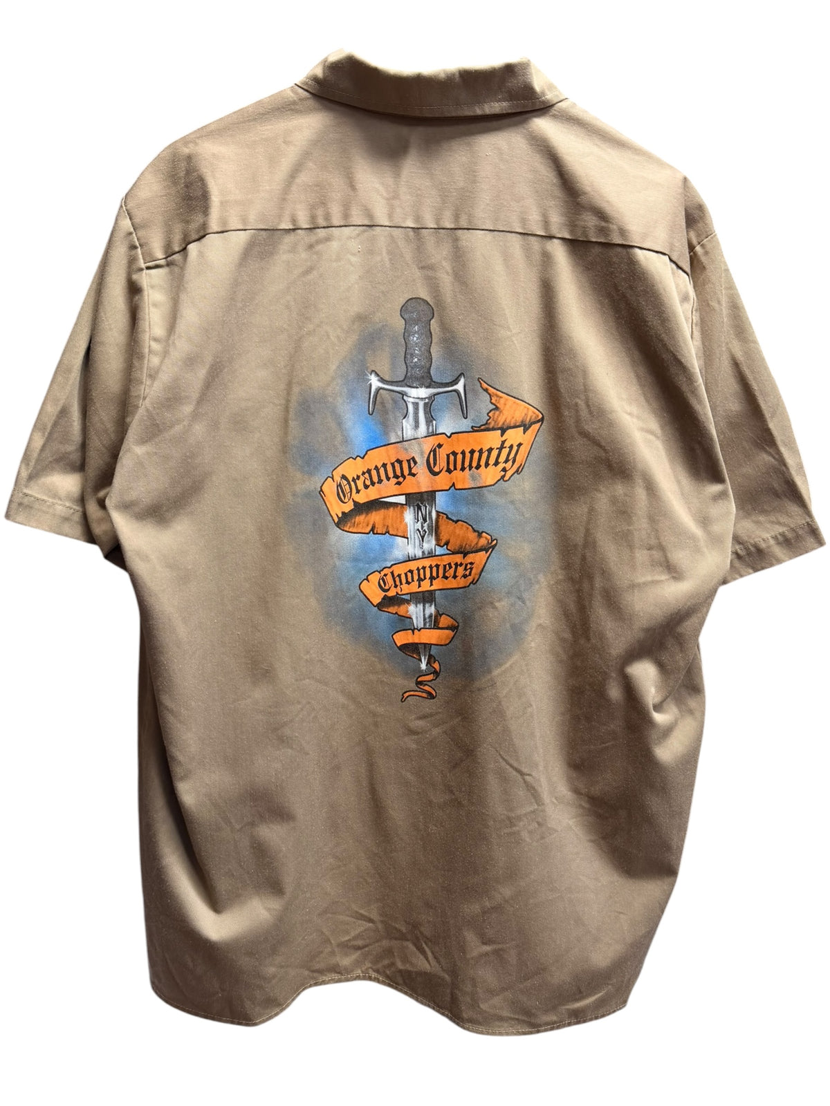 Vintage 2000s Orange County Choppers Button Up XL