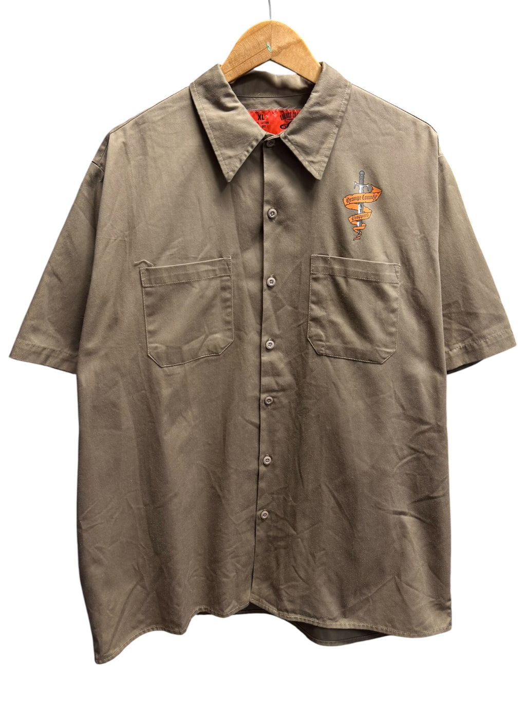 Vintage 2000s Orange County Choppers Button Up XL