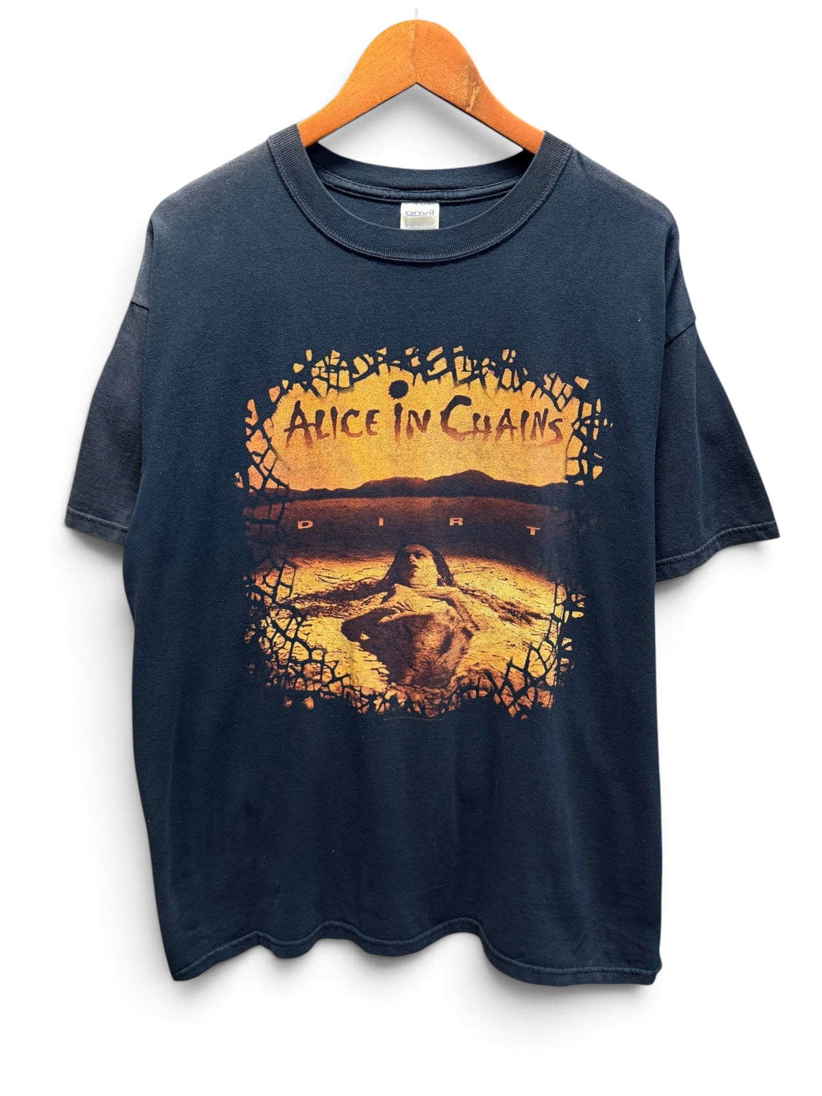 Vintage 2000s Alice In Chains Dirt Graphic Band T-Shirt XL