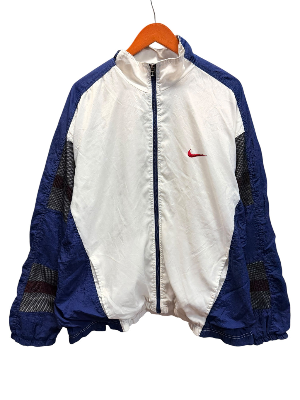 Vintage 1990s Nike Air Zip Up Windbreaker Jacket XL