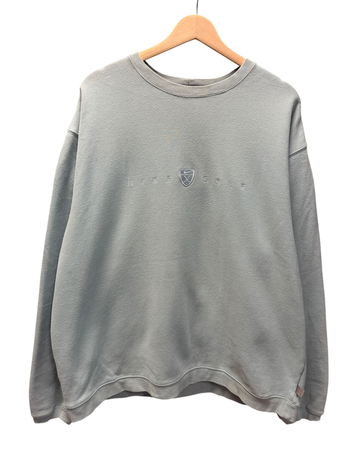 Vintage 2000s Nike Golf Light Blue Crewneck Sweater Large