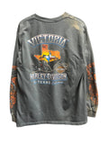 Vintage 2000s Harley Davidson Victoria, TX Long Sleeve Shirt Large
