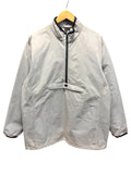 Vintage 1990s Nike Half Zip Gray Windbreaker Large