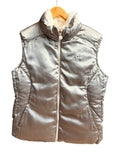 Vintage 2000s Nike Silver Women’s Puffer Vest Large