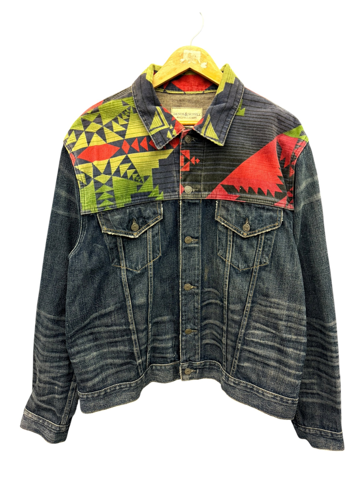 Vintage 2000s Ralph Lauren Denim Supply Denim Jacket 2XL