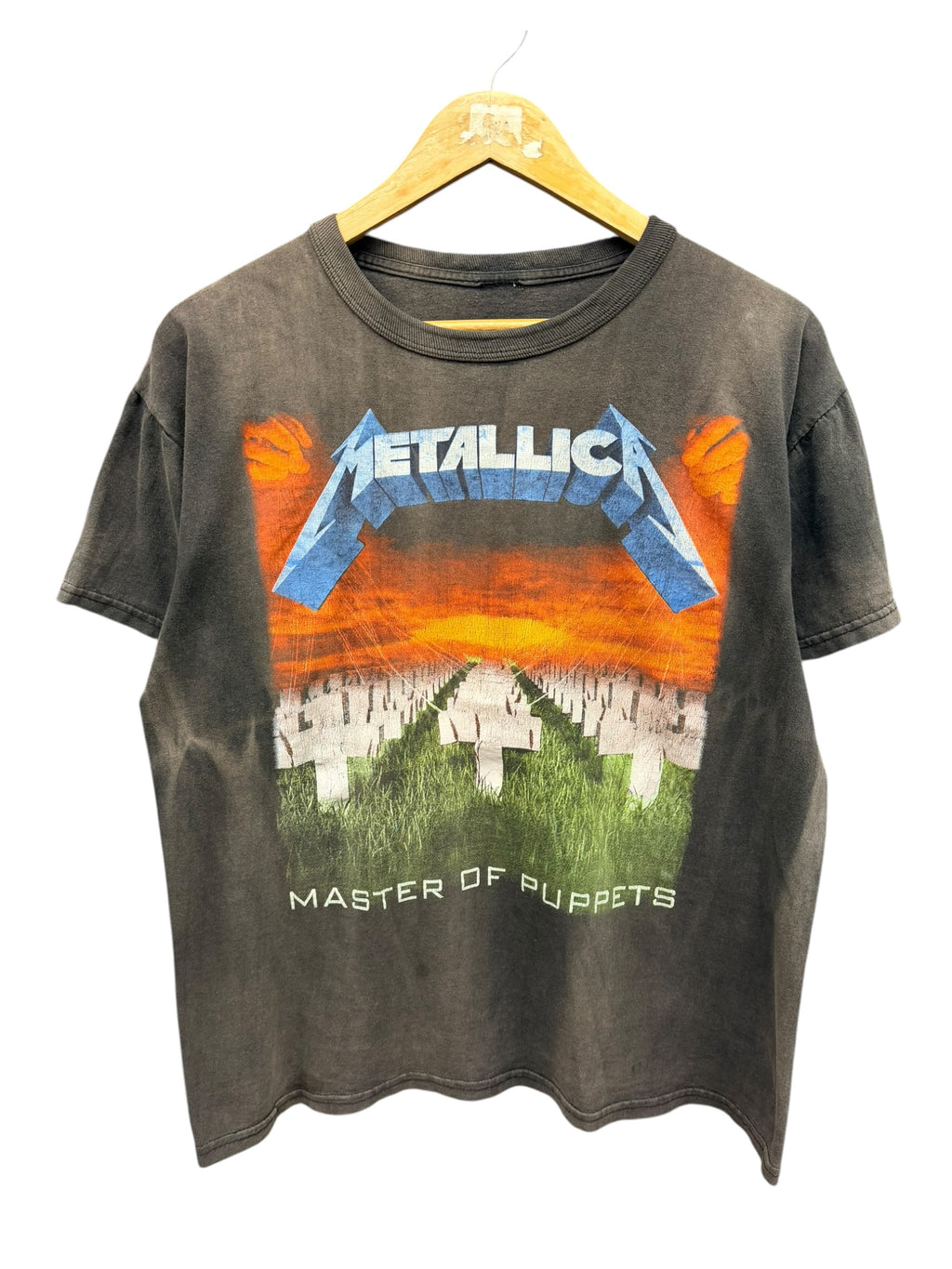 Vintage 2000s Metallica Master Of Puppets Faded Shirt Large