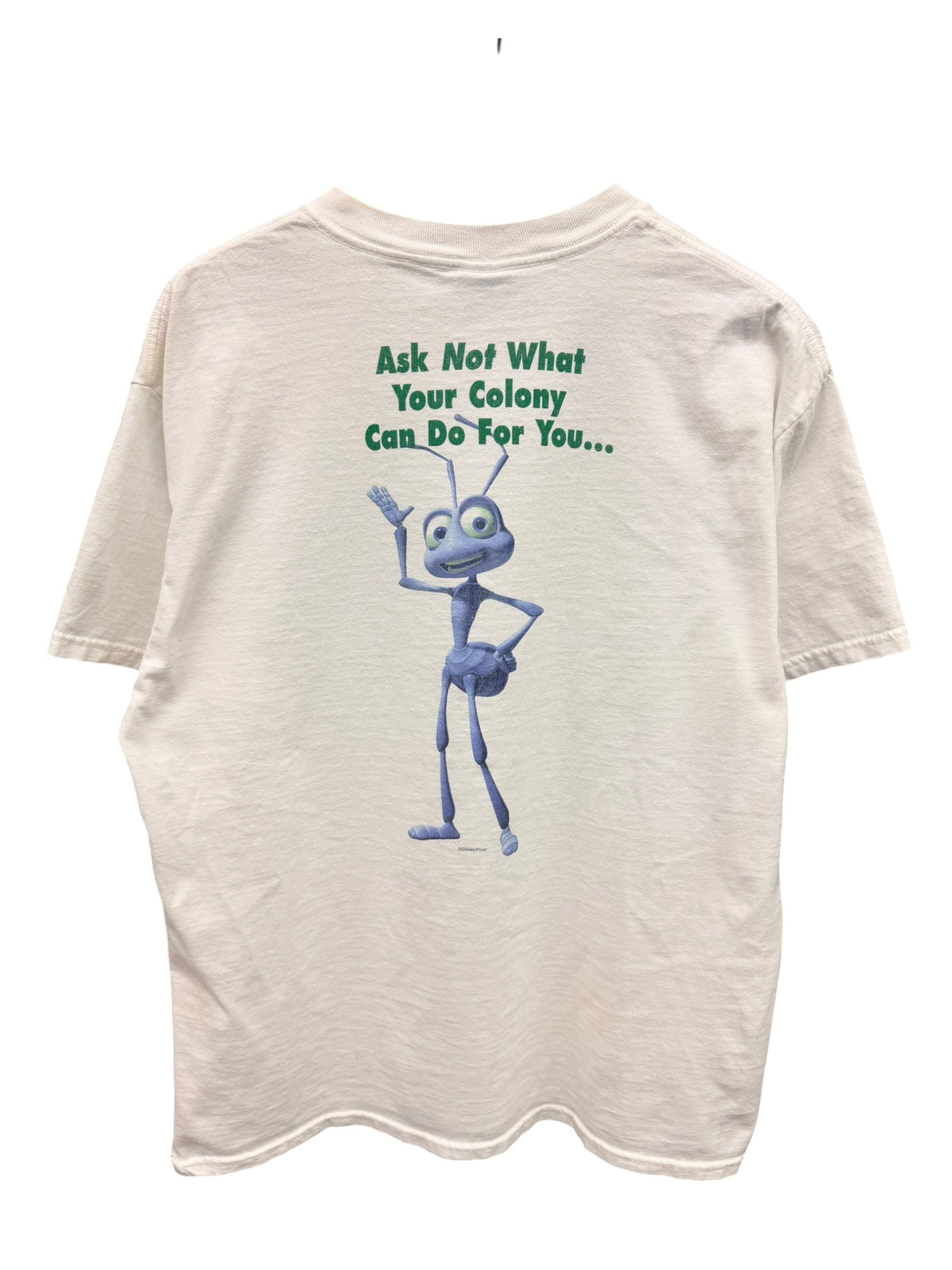 Vintage 1990s Bug Life Flik Colony Shirt XL