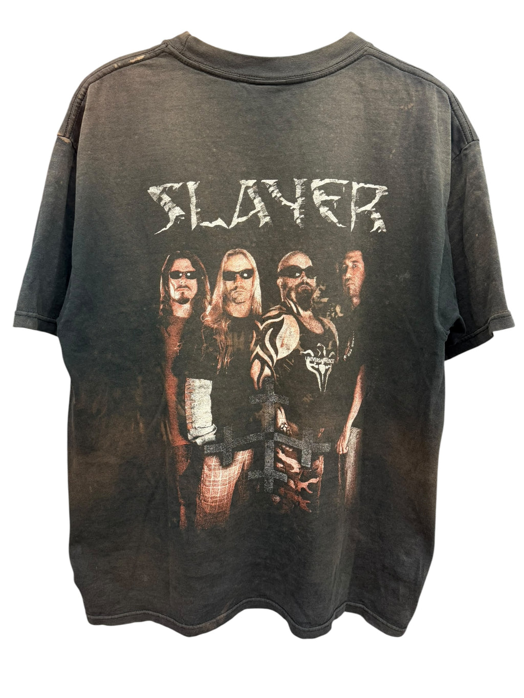 Vintage 1990s Slayer South Of Heaven Distressed Shirt Large