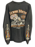 Vintage 2000s Harley Davidson Pacific Junction,IA Long Sleeve Graphic Shirt XL