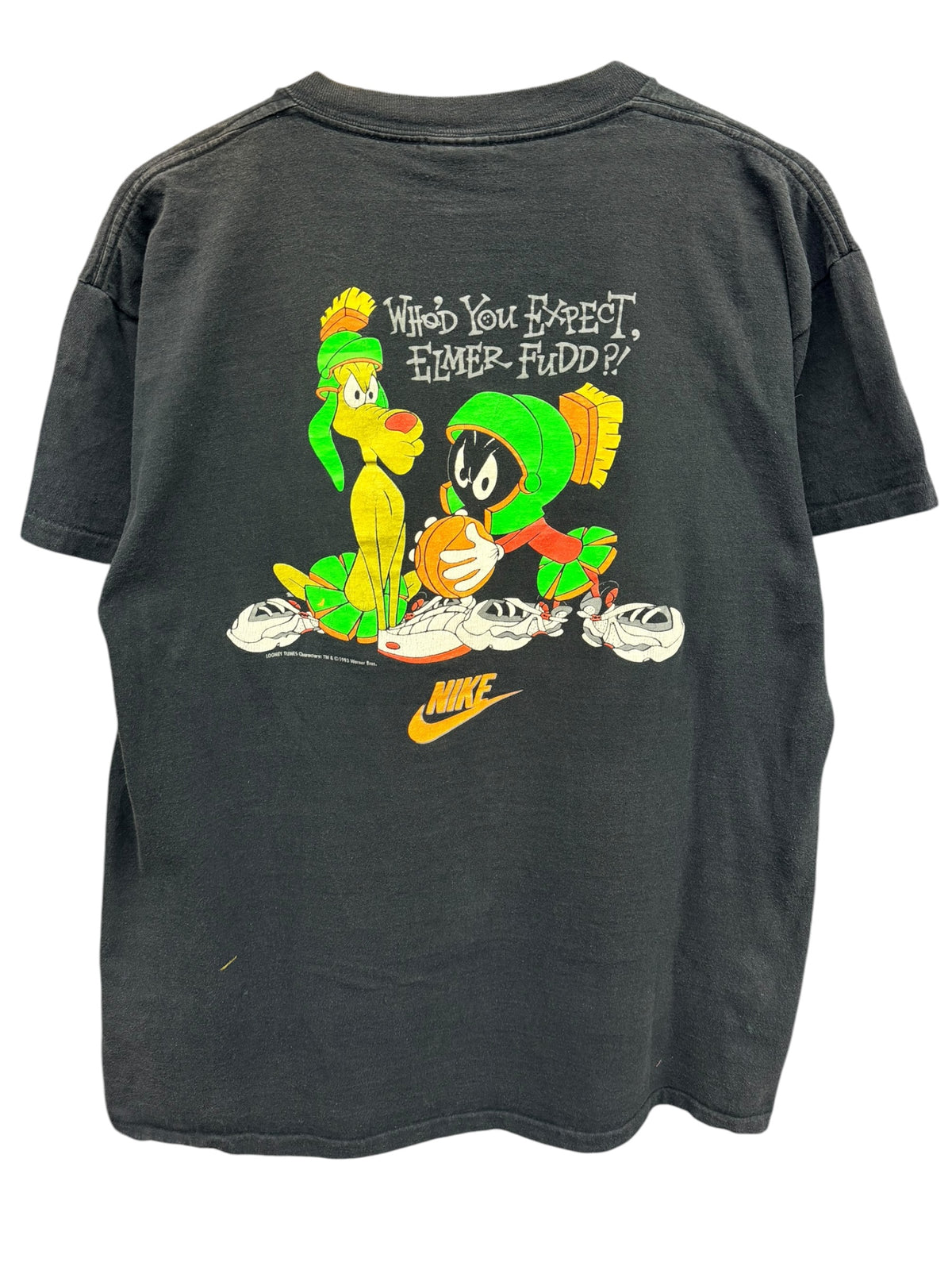 Vintage 1990s Michael Jordan Marvin Martian Scream Team Shirt Large