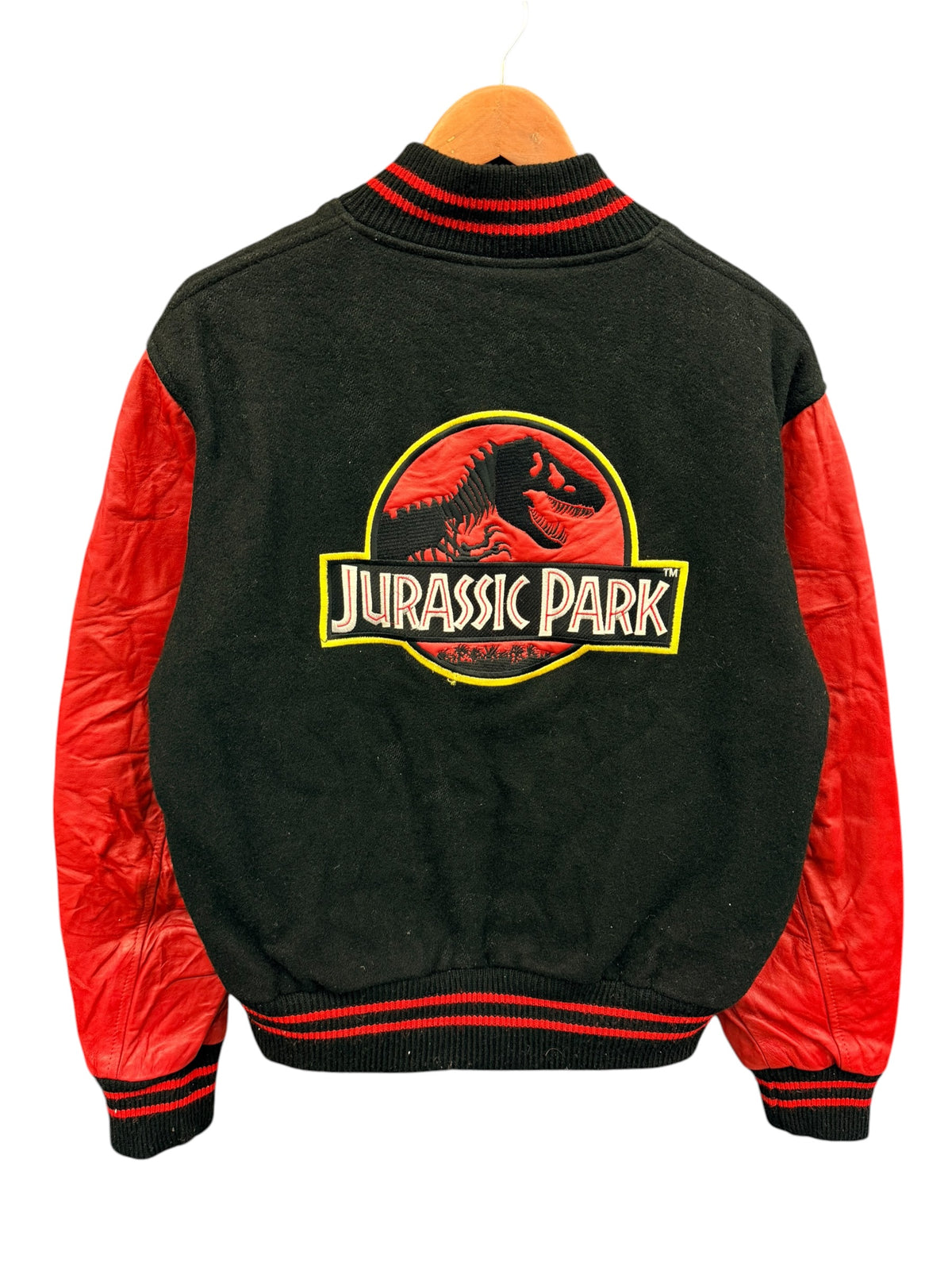 Vintage 1990s Jurassic Park Varsity Jacket Medium