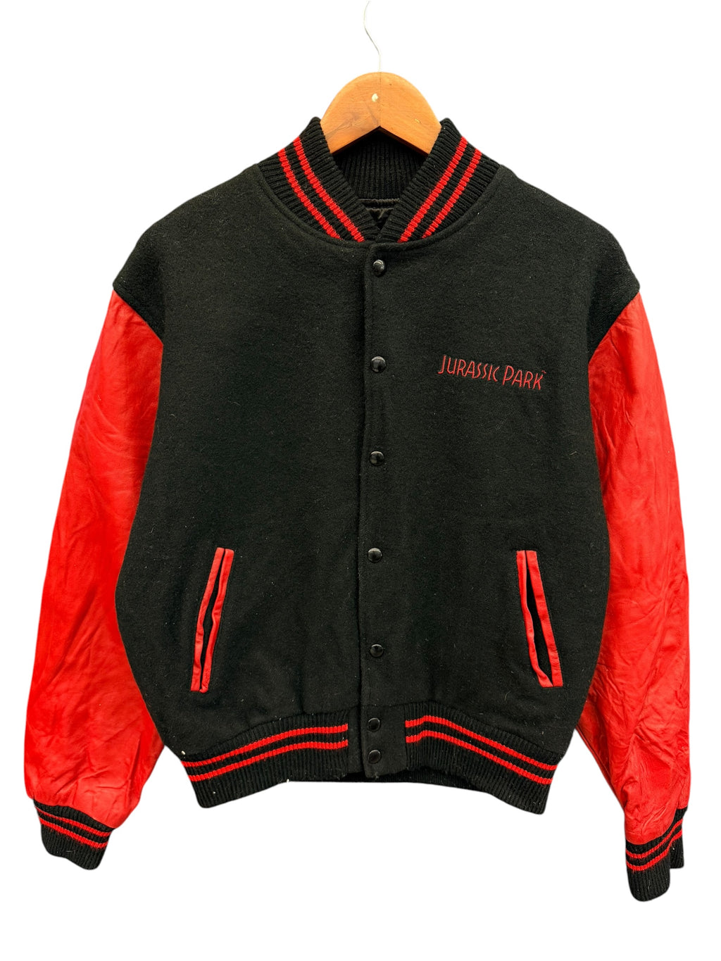 Vintage 1990s Jurassic Park Varsity Jacket Medium