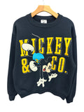 Vintage 1990s Mickey Mouse Crewneck Sweater Large
