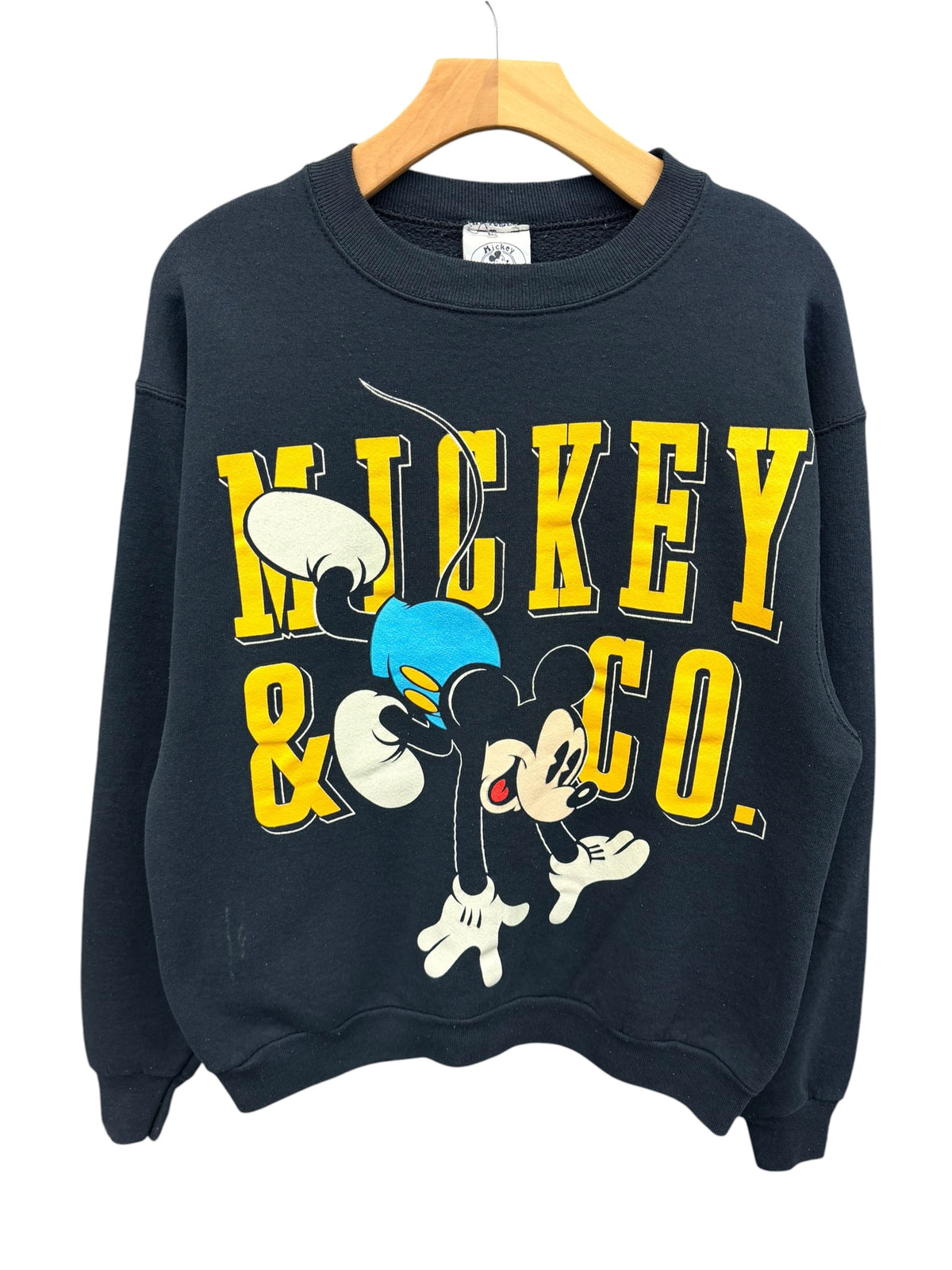 Vintage 1990s Mickey Mouse Crewneck Sweater Large