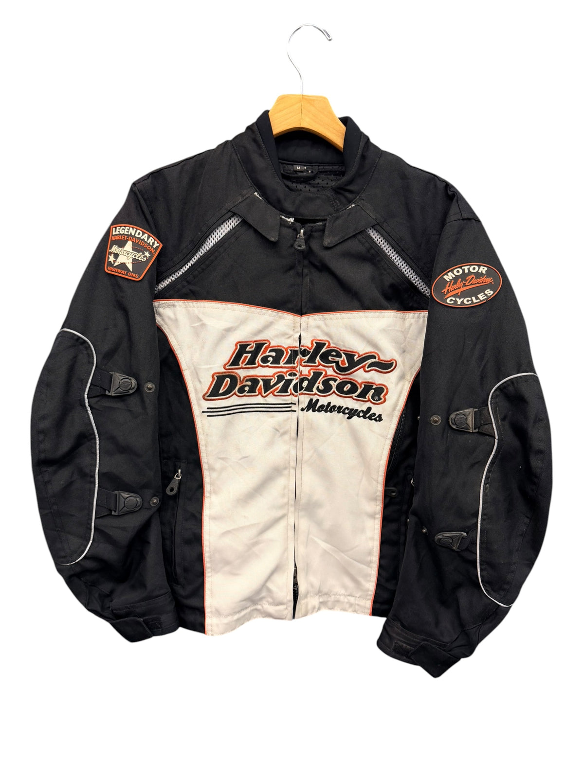 Vintage 2000s Harley Davidson Motorcycle Jacket Medium