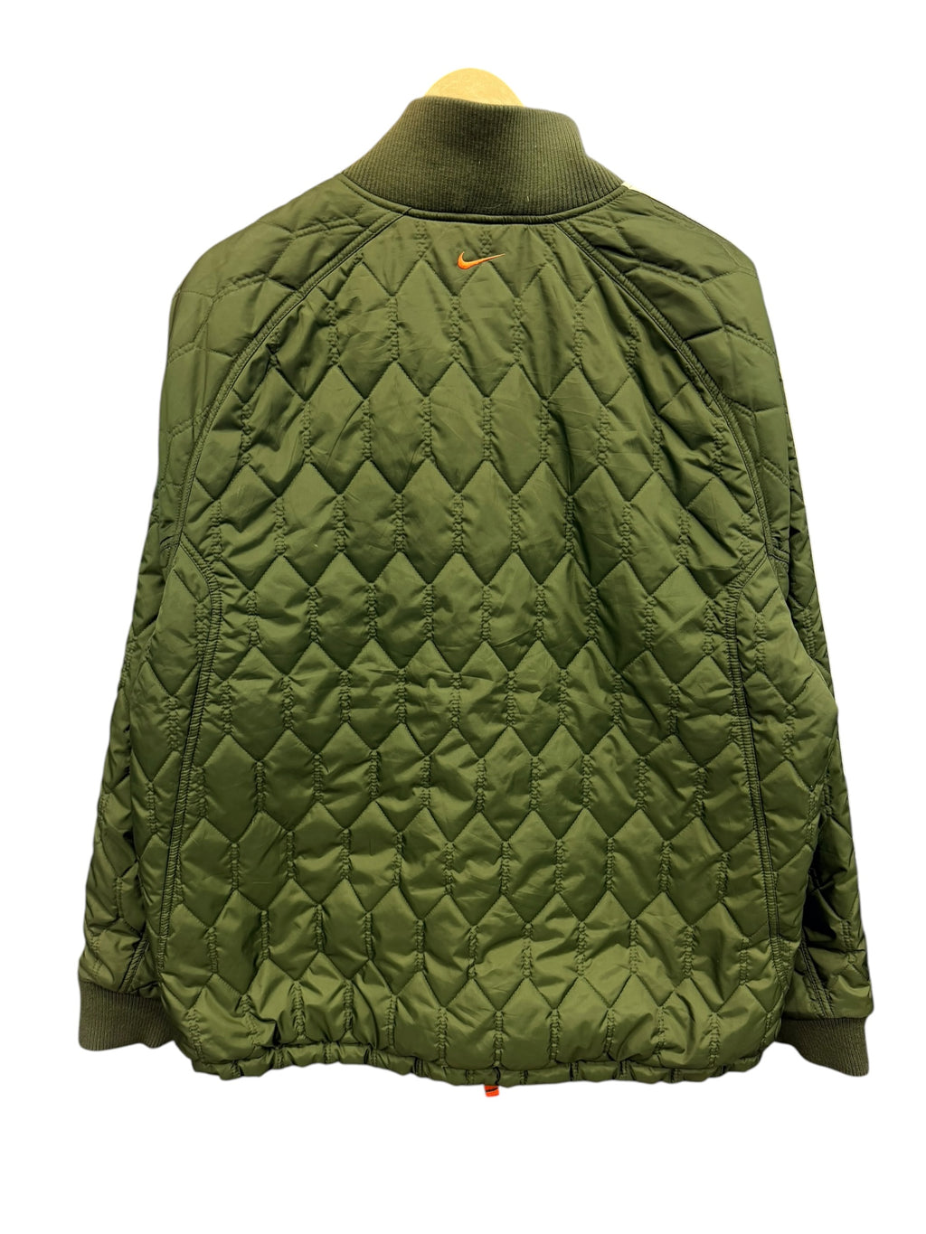 Vintage 2000s Nike Green Micro Puffer Jacket XL